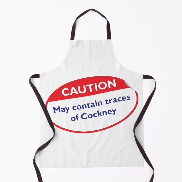 Item preview, CAUTION May contain traces of Cockney designed and sold by DesignByMH.