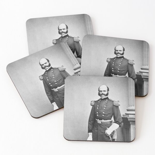 Item preview, General Ambrose Burnside Standing Portrait - 1861 designed and sold by warishellstore.