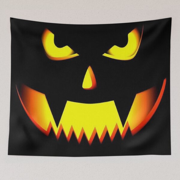 Item preview, halloween pumpkin face designed and sold by johnapolo.