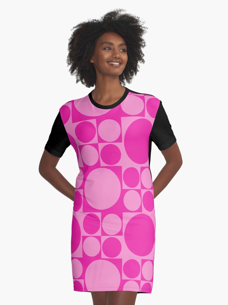 Pink hotsell mod dress