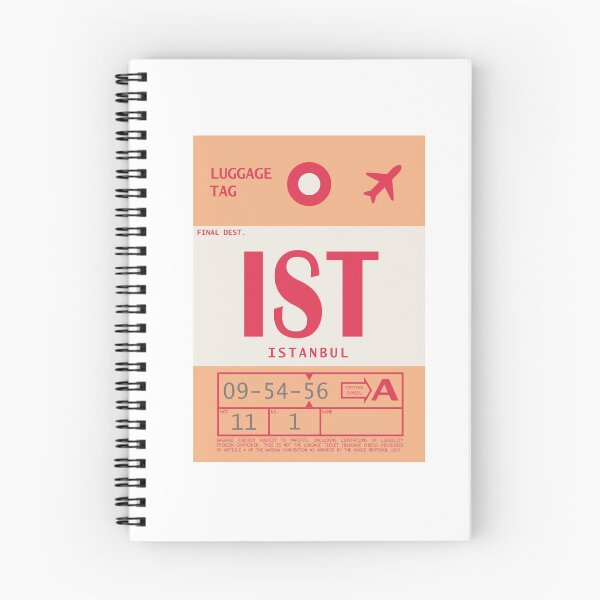 Item preview, Istanbul Airport Vintage Luggage Tag designed and sold by BoeJ.