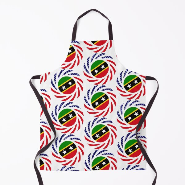 Item preview, Kittian and Nevisian American Multinational Patriot Flag Series designed and sold by Carbon-Fibre Media.