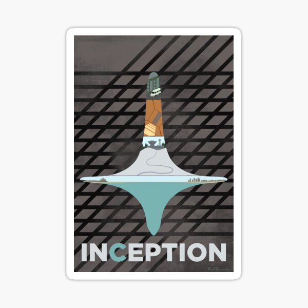 Item preview, INCEPTION - Minimal Fan Art Poster designed and sold by Ryan Piracha.