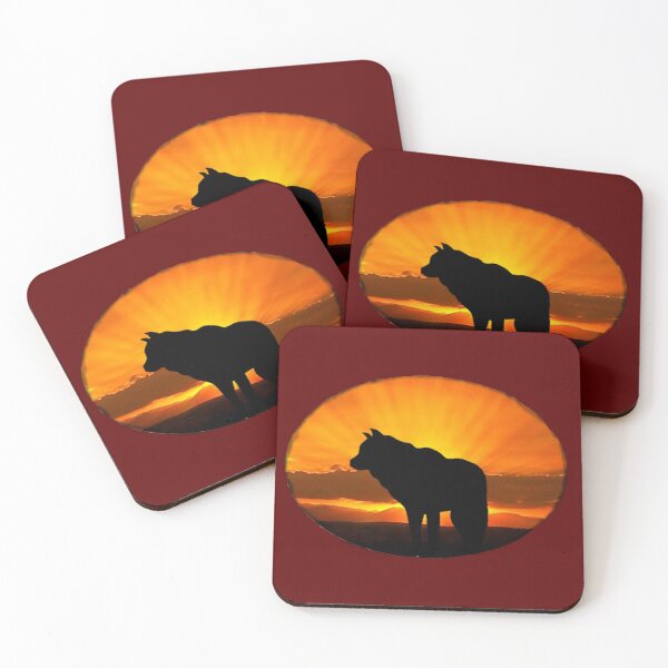 Item preview, sunset wolf designed and sold by THE AMERICAN TEEVANGELIST.