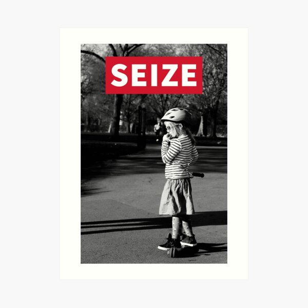 STREET SEIZE LITTLE GIRL Impression artistique