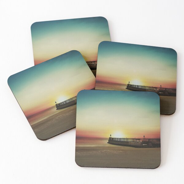 Item preview, Whitby Lighthouse Sunset Piece #3 designed and sold by DrewSpace.