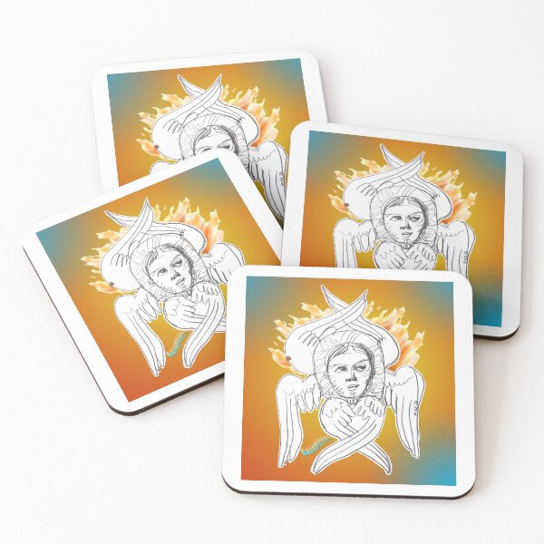 Item preview, Seraphim - The Fire Angel (drawing by ACCI) designed and sold by VanyssaGraphics.