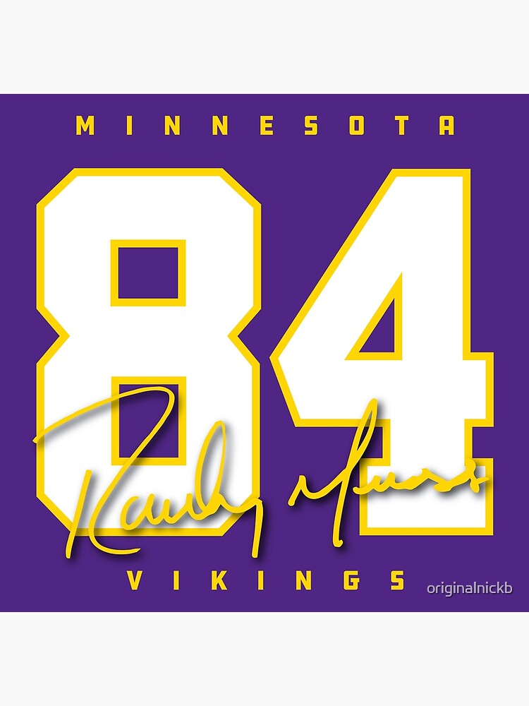 Minnesota Vikings Art Painting Canvas Art Print moss 