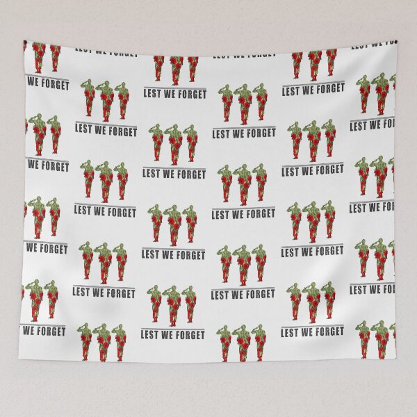 Item preview, Lest We Forget Remembrance Day Poppy Soldiers designed and sold by jorgeurbina.