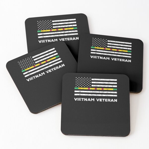 Item preview, Vietnam Veteran Thin Line American Flag Pride designed and sold by Laureschepdael.