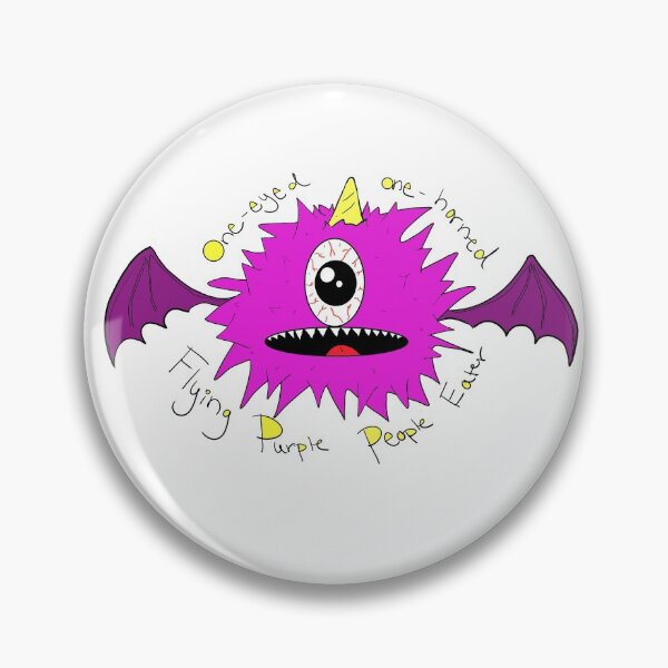Item preview, Flying Purple People Eater designed and sold by SorceryCrafts.