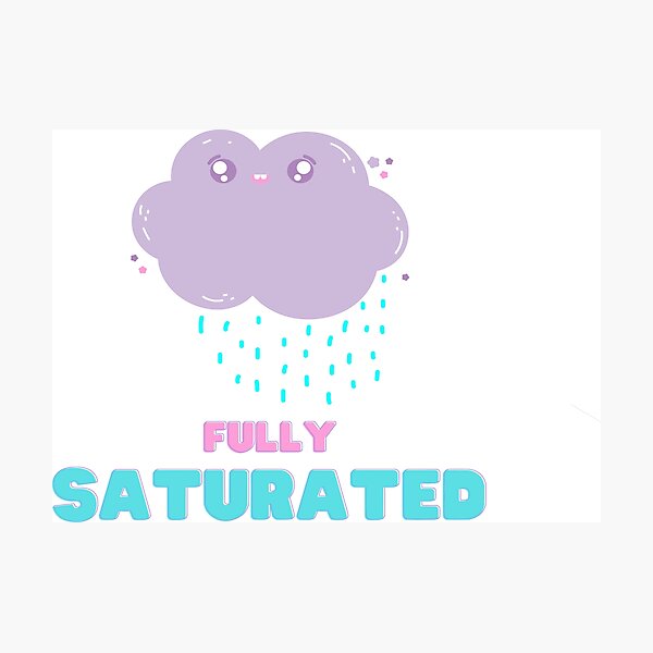 Item preview, Fully saturated - cute cloud designed and sold by fun-science-tee.