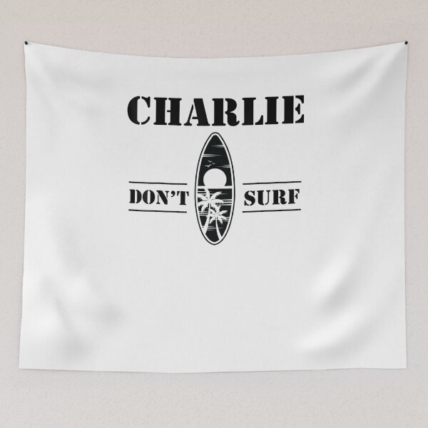 Item preview, Charlie Don't Surf Military Vietnam Veteran Design designed and sold by Laureschepdael.