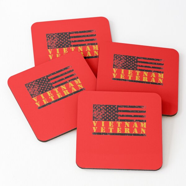Item preview, Vietnam Veteran Yellow Text Distressed American designed and sold by Laureschepdael.
