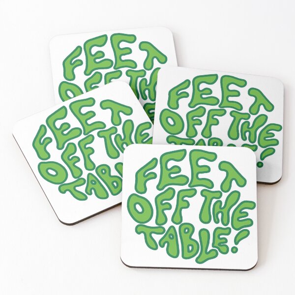 Item preview, Get out of the kitchen Ron! Feet off the table! designed and sold by scarlevie.