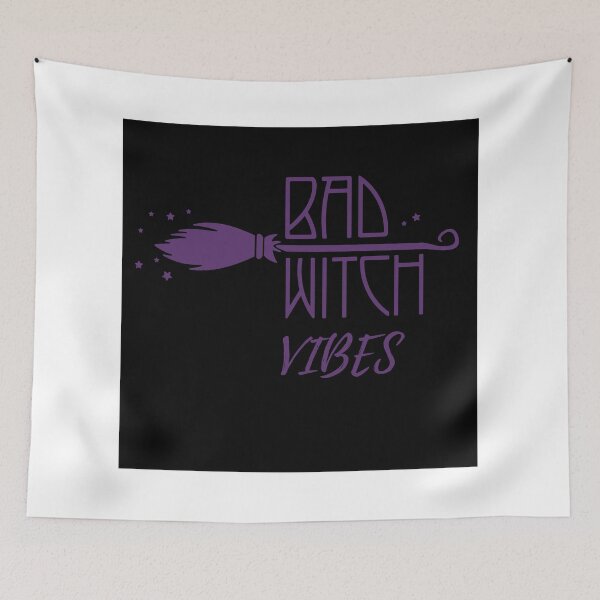 Item preview, Bad witch vibes Halloween designed and sold by johnapolo.