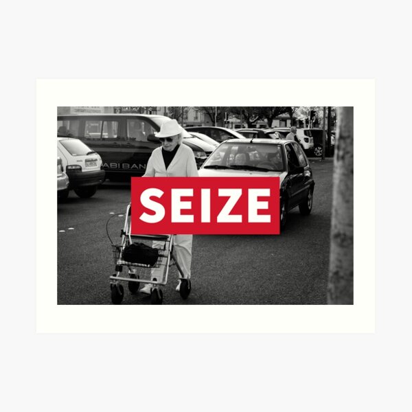 STREET SEIZE GRANNY Impression artistique