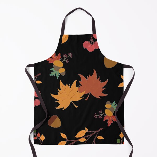 Item preview, Nighttime in the Fall all over Autumn pattern designed and sold by P9Designs.