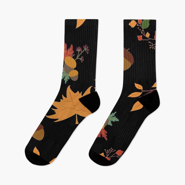 Item preview, Nighttime in the Fall all over Autumn pattern designed and sold by P9Designs.