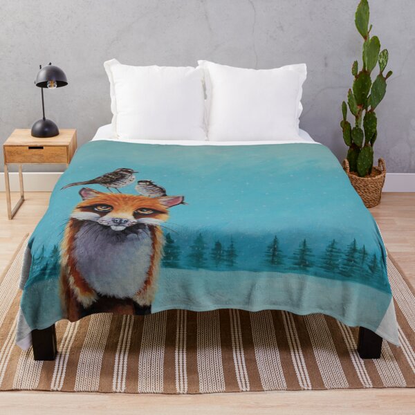 Item preview, Fox and Birds designed and sold by StressieCat.