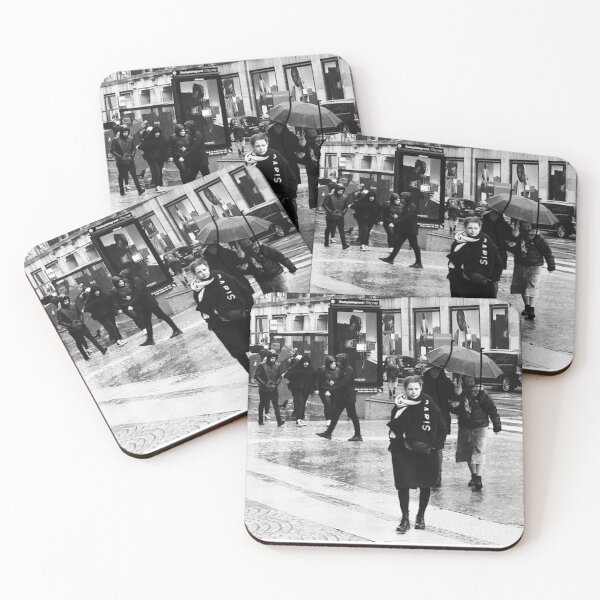 Item preview, AMSTERDAM Dam Square in the rain. designed and sold by Noel Ali ⭐⭐⭐⭐⭐.