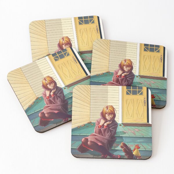 Who's that chick? Coasters (Set of 4)