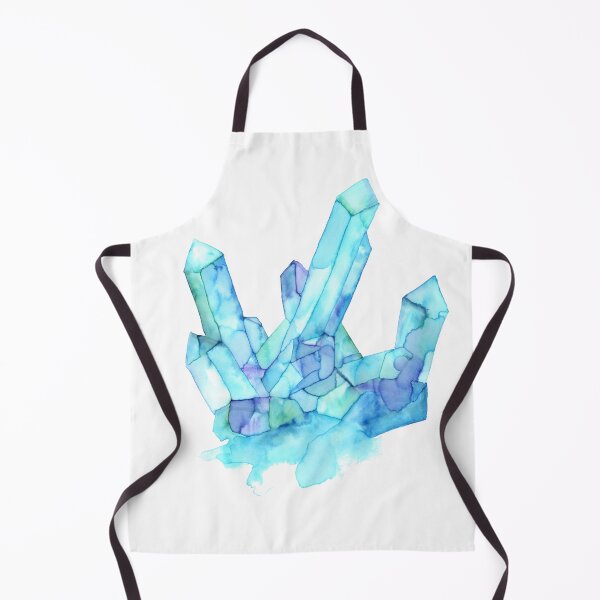 Item preview, Watercolor Crystals "Inclusion" series #5 Blue designed and sold by RoxyTocin.