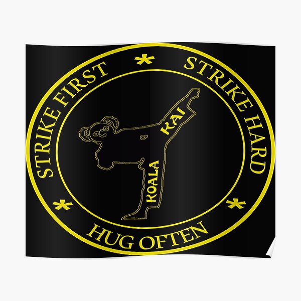 "Koala Kai Yellow Logo" Poster for Sale by DzinesByEarle Redbubble