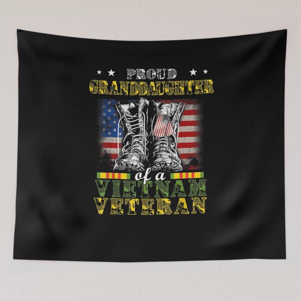 Item preview, Proud Vietnam Veteran Granddaughter Gifts Raised designed and sold by Laureschepdael.