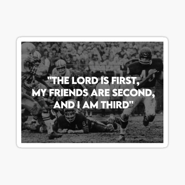 Aperçu de l'œuvre Gale Sayers  I am third créée et vendue par dualogy.