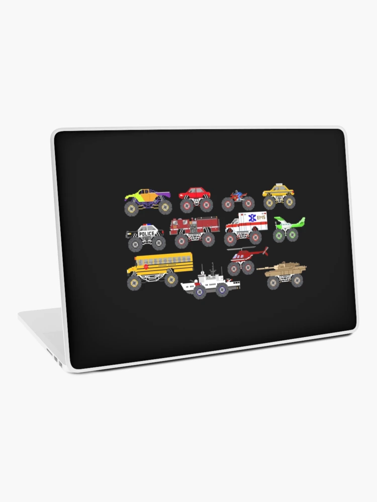 Monster Vehicles - The Kids' Picture Show Laptop Skin for Sale by  KidsPictureShow