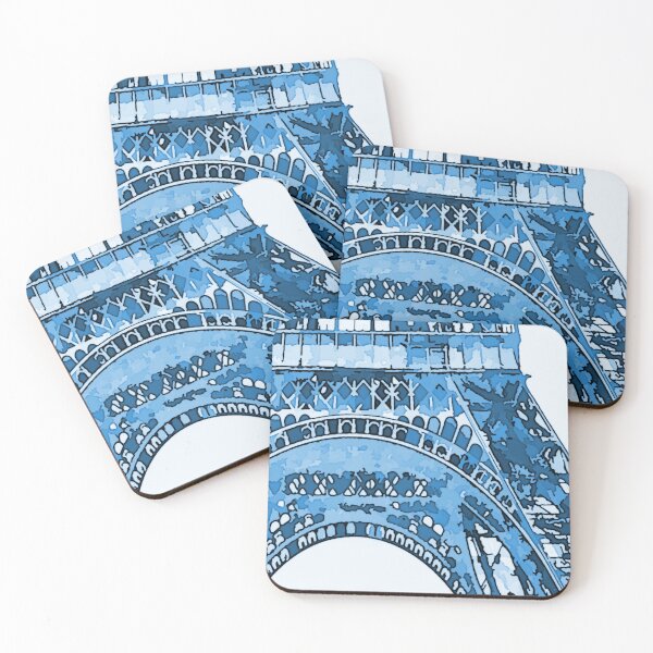 Item preview, Blue Eiffel Tower designed and sold by Leoniedavinci.