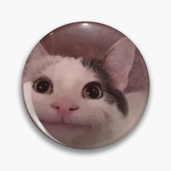 Item preview, Awkward Smiling Cat meme designed and sold by TheSweven.