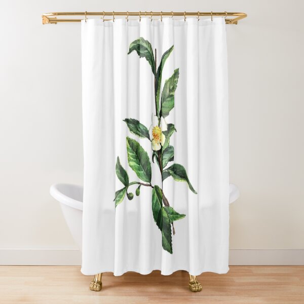 Watercolor Wildflower Fireweed Shower Curtain for Sale by Anna Yudina