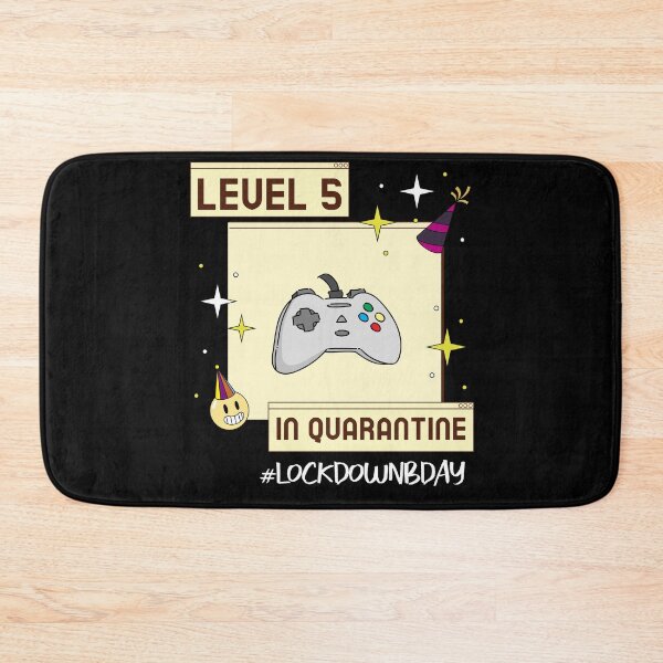 Item preview, 5 Year Old Boys Birthday Level 5 In Quarantine Birthday T-Shirt designed and sold by dogisbored.
