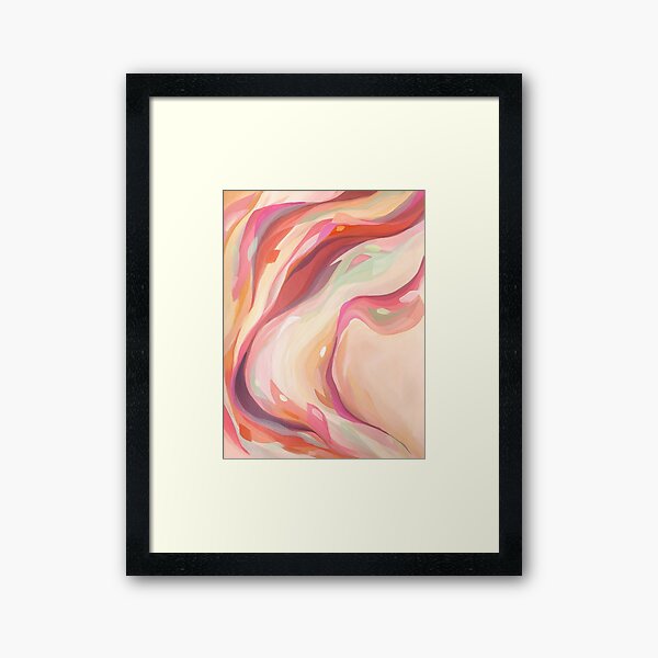 Love yourself Framed Art Print