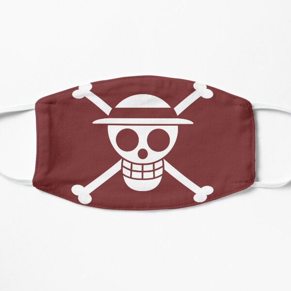 Staw Hat pirates Jolly Roger Flat Mask