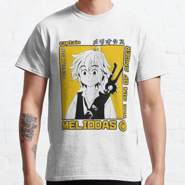 Meliodas Vs Escanor T Shirts Redbubble - t shirts roblox meliodas