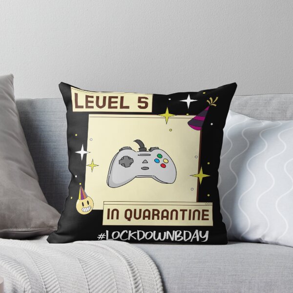 Item preview, 5 Year Old Boys Birthday Level 5 In Quarantine Birthday T-Shirt designed and sold by dogisbored.
