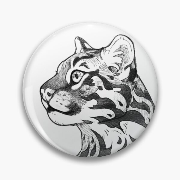 Item preview, Ocelot lineart  designed and sold by Giulialibard.
