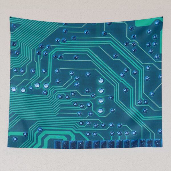 Item preview, Green Circuit Board designed and sold by Nerdy-Tees.
