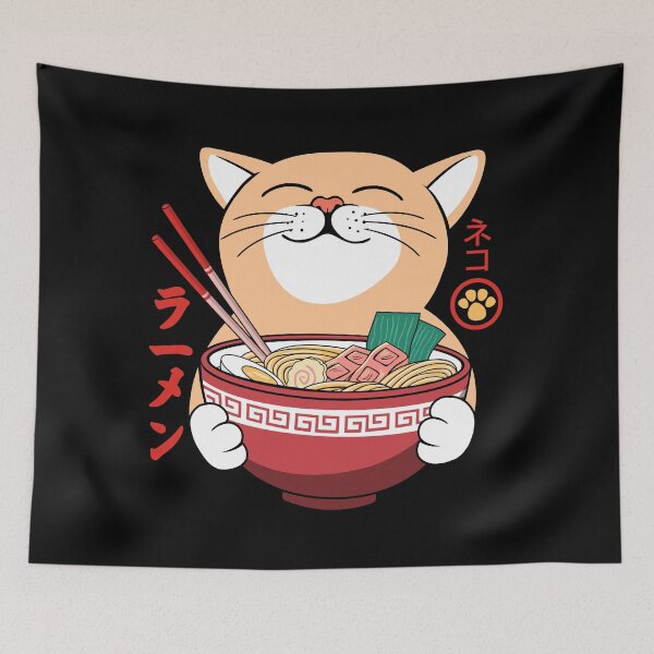 Item preview, Cat Love Ramen designed and sold by predatorart93.