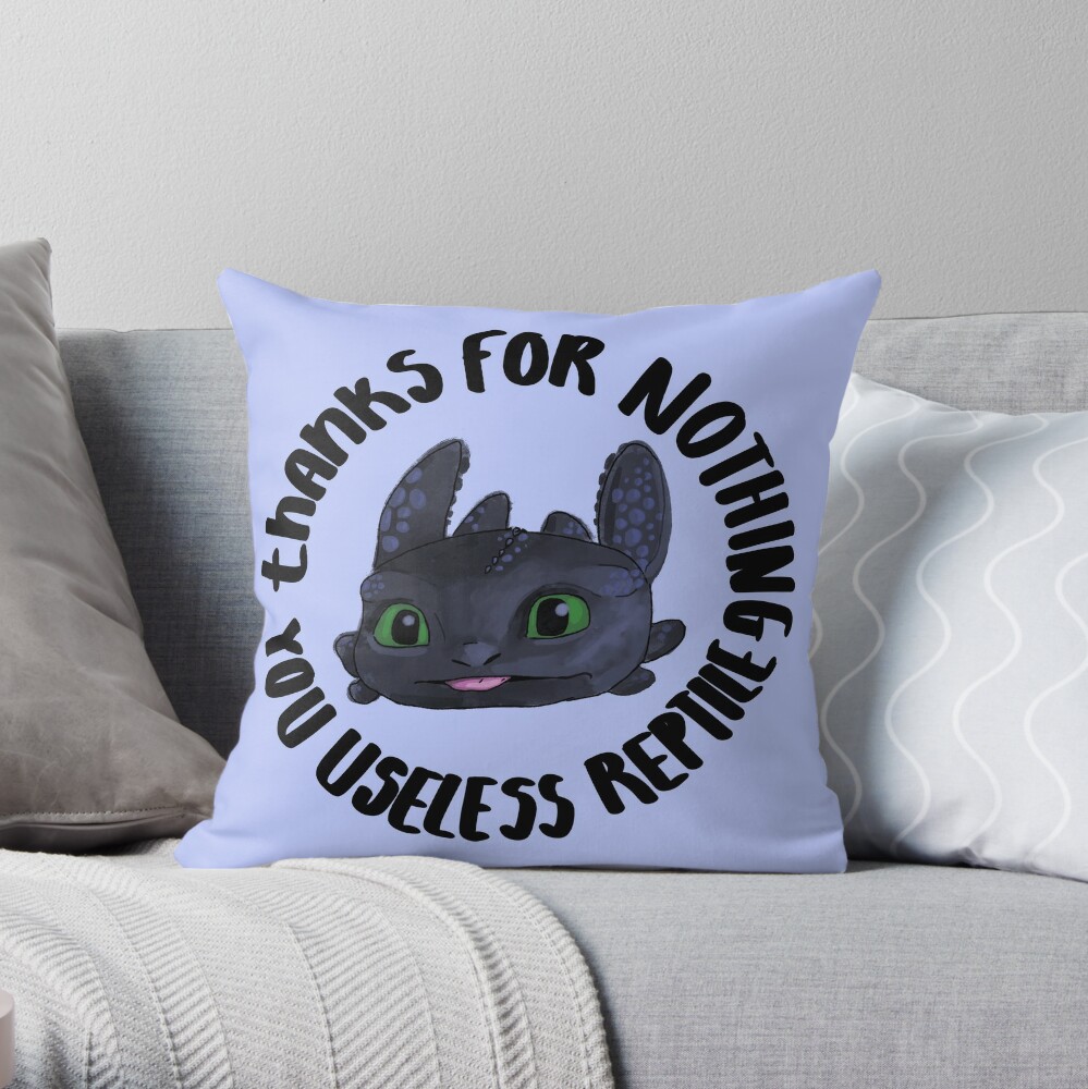 toothless dragon pillow pet