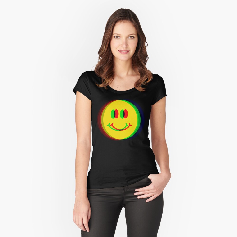 Item preview, Fitted Scoop T-Shirt designed and sold by Funful.