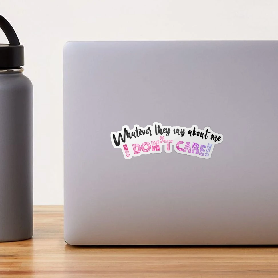 Mean Girls I'd Rather Be Me Stickers (Set of 4 - 3 Die Cut Stickers