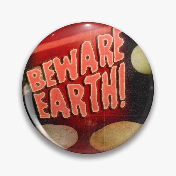Item preview, Beware....the Earth designed and sold by Flush Gorden.