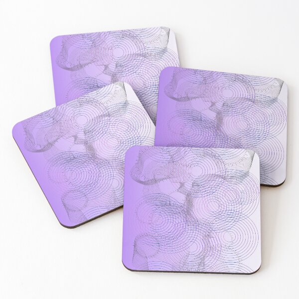 Item preview, Purple abstract graphic designed and sold by JellyRushDesign.
