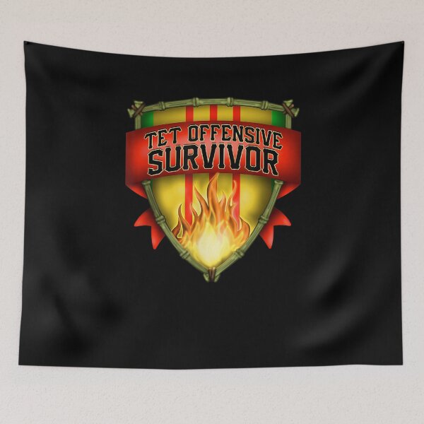 Item preview, Vietnam Veteran Tet Offensive Survivor designed and sold by Laureschepdael.