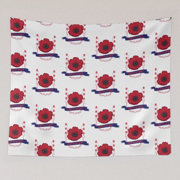 Item preview, Lest We Forget Remembrance Day Poppies designed and sold by jorgeurbina.