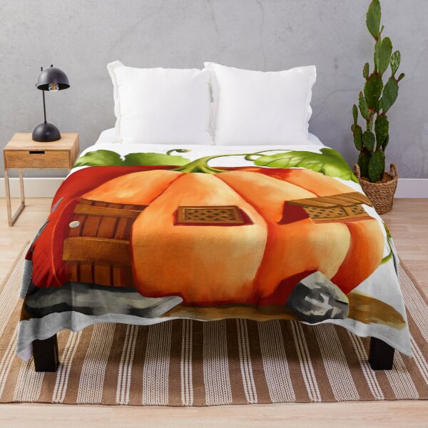 Item preview, pumpkin house designed and sold by Geraldine-N.